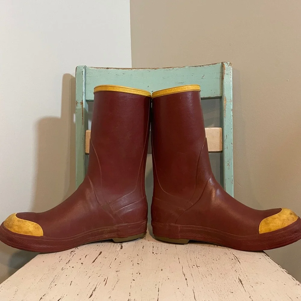 Ranger Honeywell Mens Steel Toe Electrical‎ Hazard Rubber Work Boots Sz 10 USA